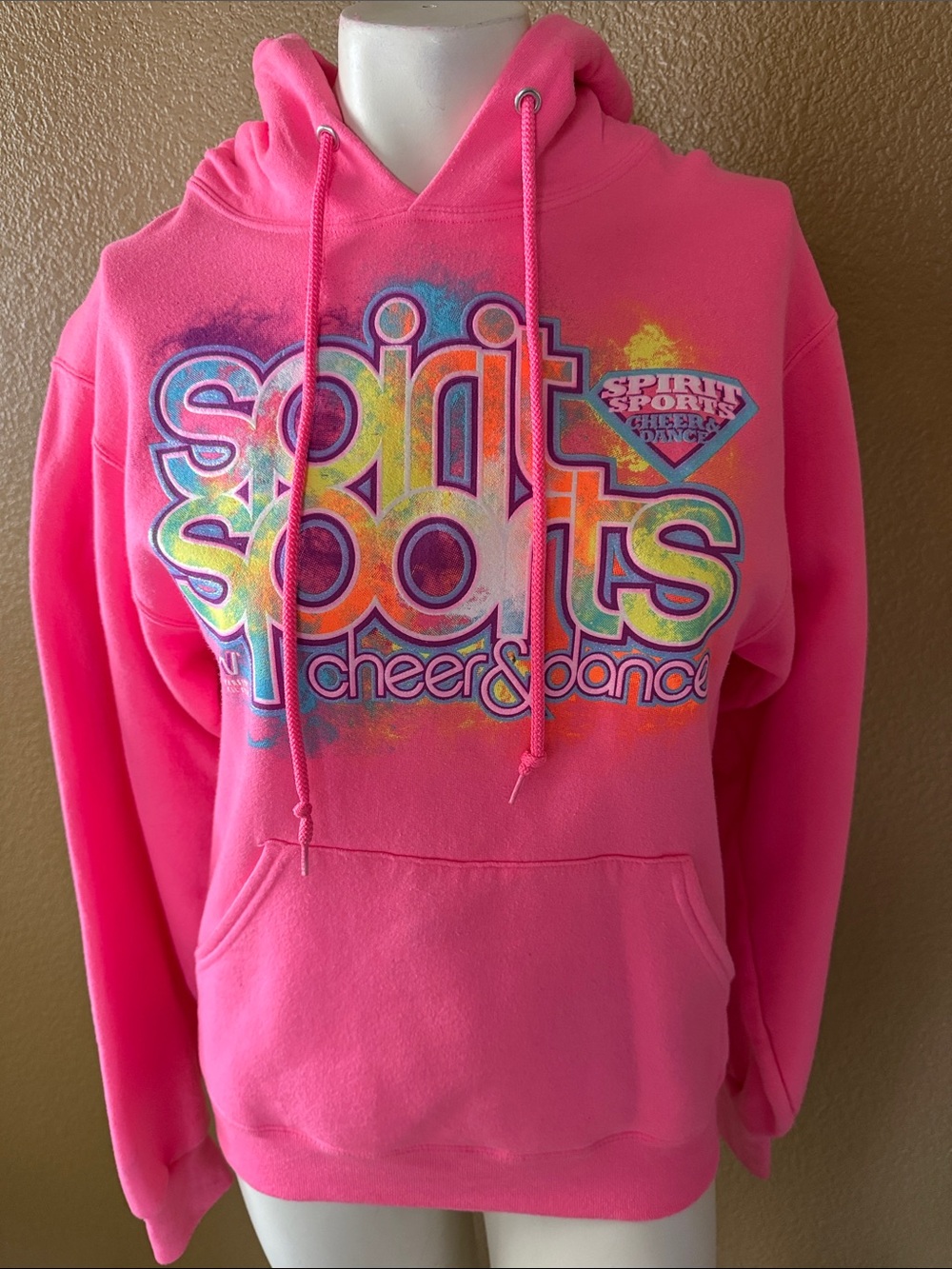 Spirit Neon Pink Graphic Event Hoodie